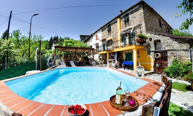 Lanciole Other | Home on the hills overlooking Pescia, between Lucca and Florence, private pool with salted water