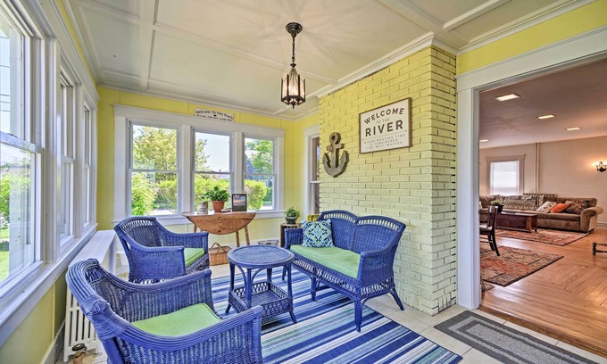 Clayton House | Home w/Patio, 2 Blocks to St. Lawrence River