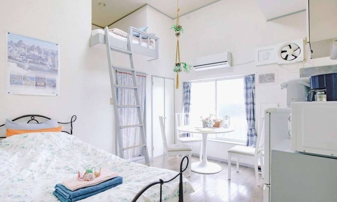 Suginami Apartment | Home WIFI & Compact & Tranquil Apt with LOFT!