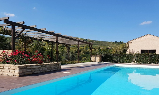 Montalto delle Marche Apartment | Homerez - Appartement for 2 ppl. with shared pool at Montalto delle Marche