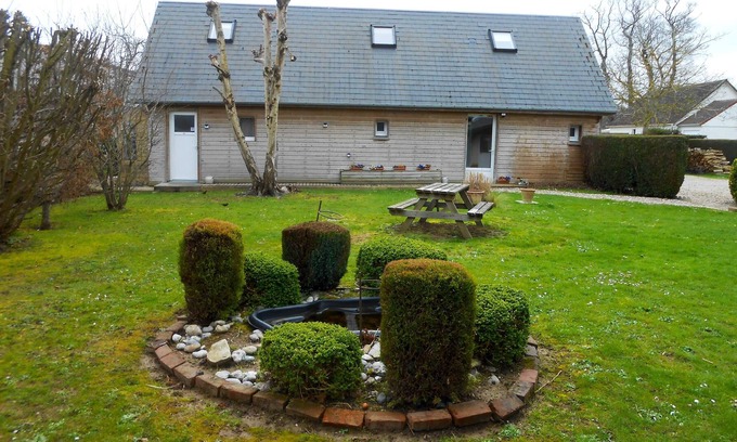 Luneray House | Homerez - Beautiful house for 4 ppl. with garden at Gruchet-Saint-Siméon