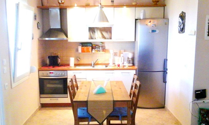 Leptokaria Apartment | Homerez - Beautiful apartment With sea view and garden