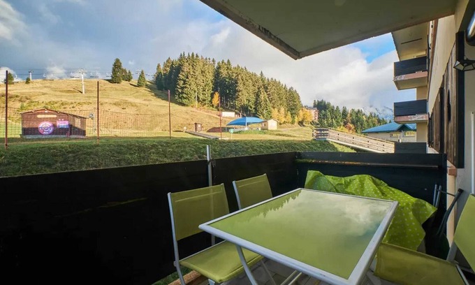 Allevard Apartment | Homerez - Charming Mountain Studio in Allevard - 30 sqm with Balcony