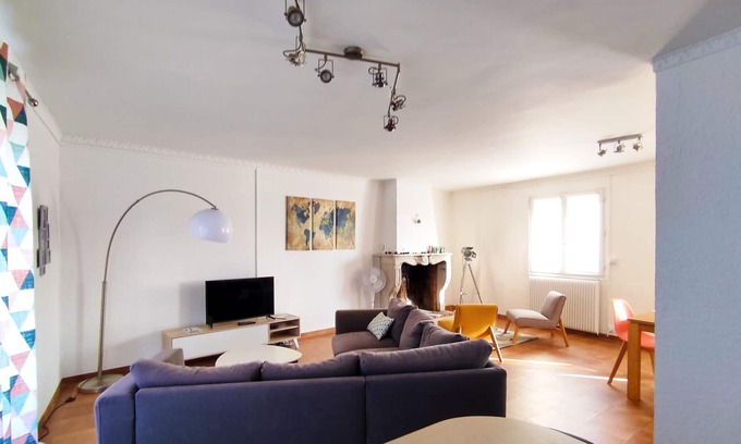 Ales House | Homerez - Family House in the Heart of Alès with Garden and Barbecue