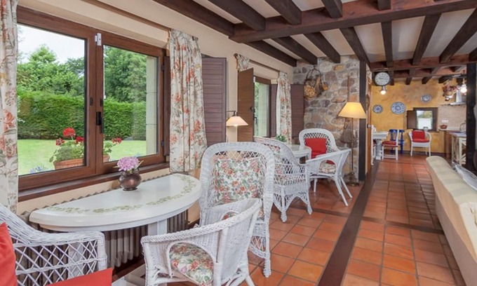 Escobedo House | Homerez - House 11 km away from the beach for 7 ppl. with garden at Calgar
