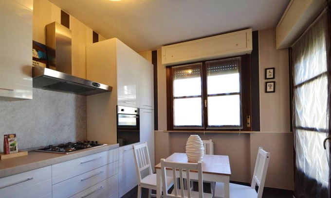 Vercelli Apartment | Homerez - Nice appartement for 3 ppl. with garden and terrace at Vercelli