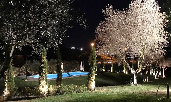 Perugia Apartment | Homerez - Nice studio for 5 ppl. with shared pool, garden and terrace at Perugia