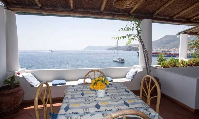 Lipari Apartment | Homerez - Spacious Apartment with Sea View in Lipari