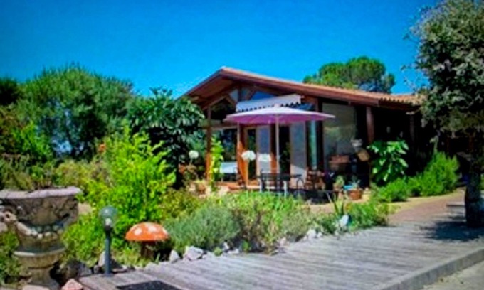 Porto de Mos House | Homerez - Spacious house for 6 ppl. with garden and terrace at Porto de Mós
