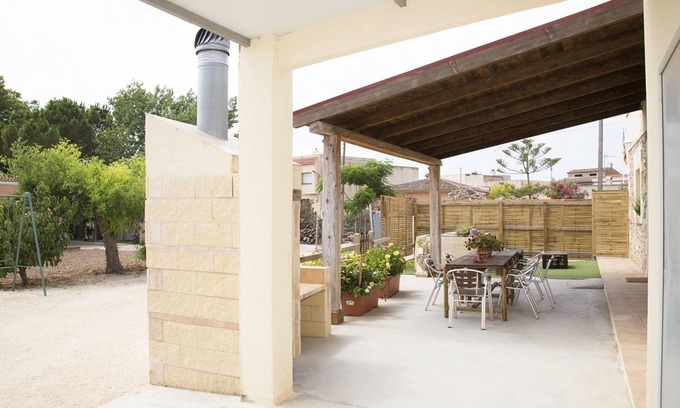 Camarles House | Homerez - Spacious House in Camarles with Private Pool