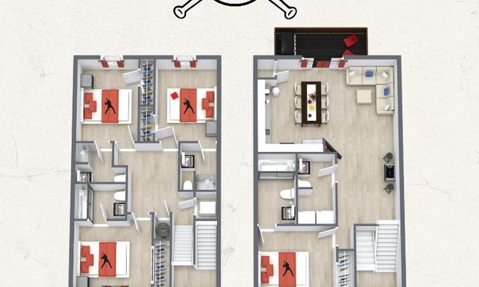 Bloomington Apartment | Hoosier Dugout Den