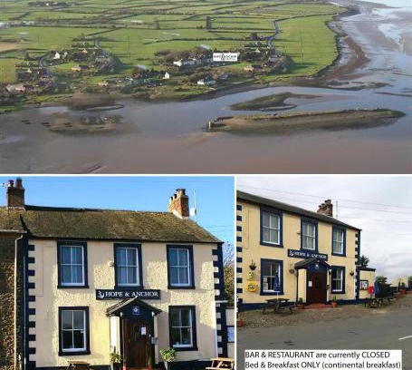Wigton Hotel | Hope & Anchor, Hadrian's Wall, Port Carlisle, Solway Firth, Area of Natural Beauty