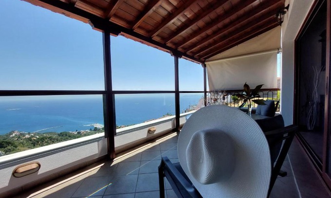Glossa House | Horizon Studios with Sea View - Free Parking