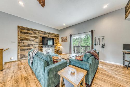 Ruidoso House | Hot Tub and Mtn Views Home Near Hiking in Ruidoso!