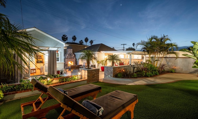 North Pacific Beach House | Hot tub, fireplace, grill, bicycles, patio, yard, ping pong, 8 blocks to beach!