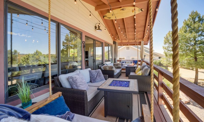 Payson House | Hot Tub & Mountain Views: Payson Vacation Rental