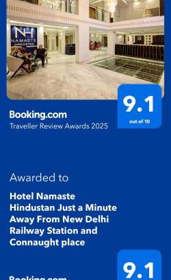 Paharganj Hotel | Hotel Namaste Hindustan Just a Minute Away From New Delhi Railway Station and Connaught place