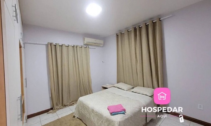 Flores House | Hotel Residencial Manaus Flores -quarto 6 - Banheiro Suíte