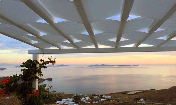 Houlakia House | Houlakia's Paradise - Standing view and private pool
