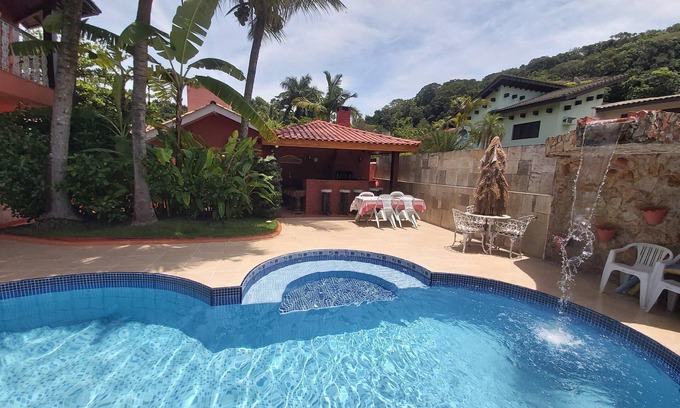Guaruja House | HOUSE 4 DS, POOL, WI-FI, CHURR. (CLOSED)