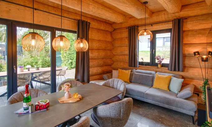 Braunlage House | House 8 Log cabin with 3 bedrooms and sauna