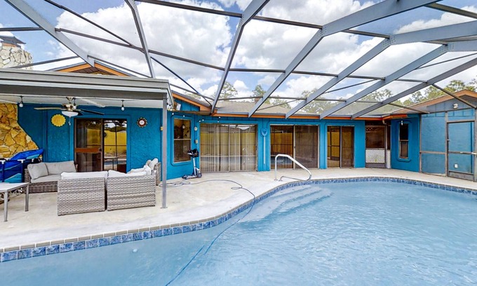Spring Hill House | House & Hideaway with private pool, lanai, W/D, & dog-friendly