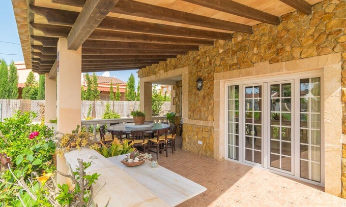 Badia Blava Villa | House in Badia Blava with Pool & Rocky Beach