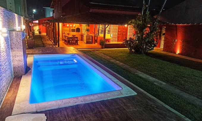 Extensao do Bosque House | House in Rio das Ostras w/Pool - 4 bedrooms