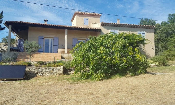 Rousset-les-Vignes House | House in the middle of the garrigue in Drôme provençale