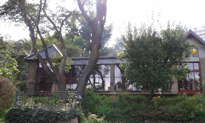 Lyon City Centre House | House/Loft- In a green bath with a view of the city-Welcome to the Lavoir!