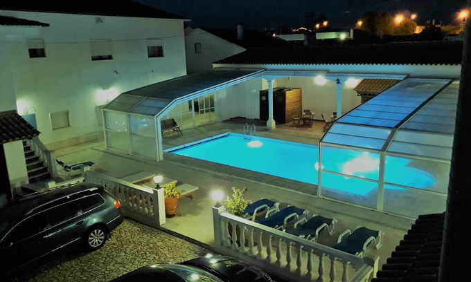 Vimieiro Apartment | House with 3 bedrooms on the ground floor overlooking the pool.
