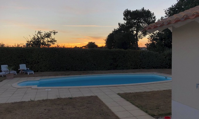 L'Aiguillon-sur-Vie Villa | House with private pool, in a quiet location just a few minutes from the ocean