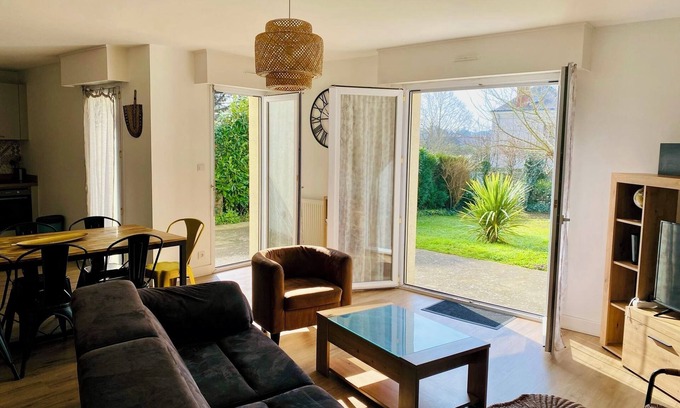 Saint-Jacques - Nazareth House | House with garden near the center free parking