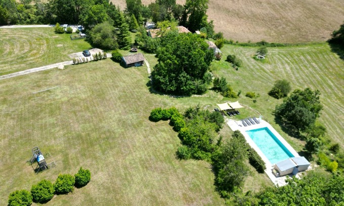 Belmontet House | Houses for 16 people with swimming pool