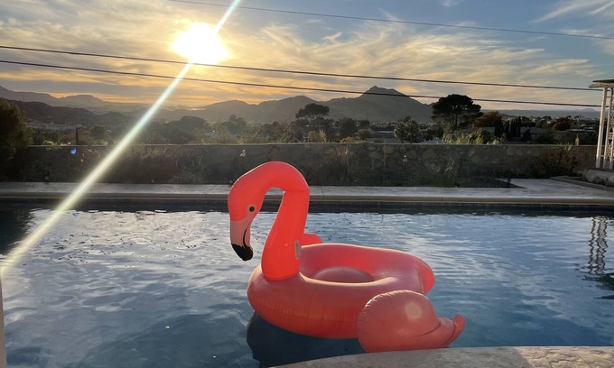 Mission Hills South House | Huge Home with Pool,Bar,Game Room and Mountain View Sleeps up to 14 adults!