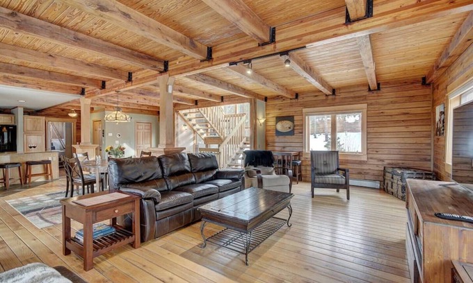 Nederland Cabin | Huge Log Home on Private Land in the Rockies
