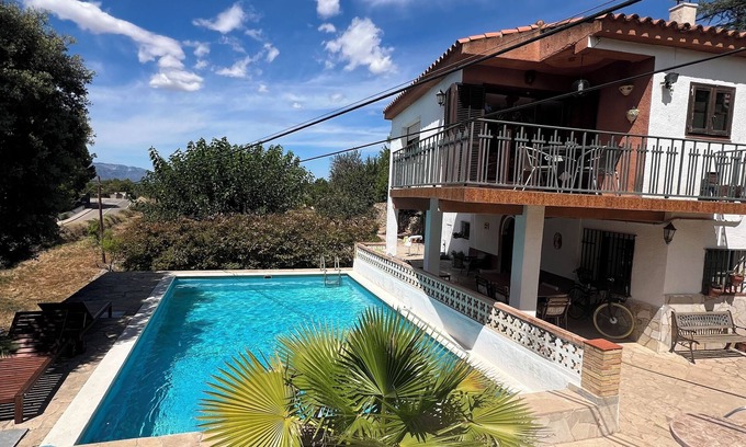 Godall Villa | HUTTE-1960 Mediterranean Country House with garden and pool in 3ha estate