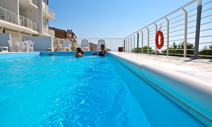Foggetta Apartment | I Gabbiani 09 - Volo - Three-room apartment on the first floor with balcony