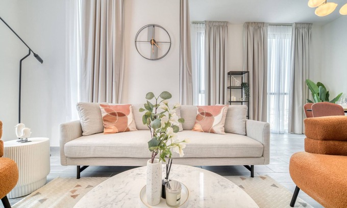 Dubai Production City Apartment | Idyllic 2BR w/Assistant’s Room at Mesk 1 Midtown Dubai Production City by Deluxe Holiday Homes