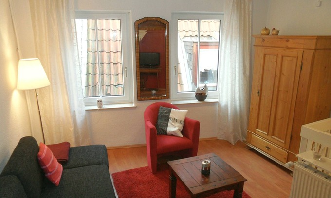 Lubeck City Centre House | Idyllic gangway on the Lübeck old town island
