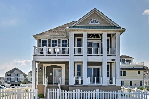 Atlantic City House | Idyllic Oceanfront Home on Atlantic City Boardwalk
