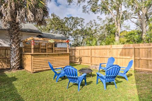 South Pensacola House | Idyllic Pensacola Home with Yard and Fire Pit!