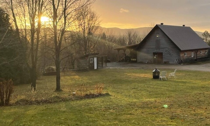 Potton House | Idyllic setting with a view, river & private forest