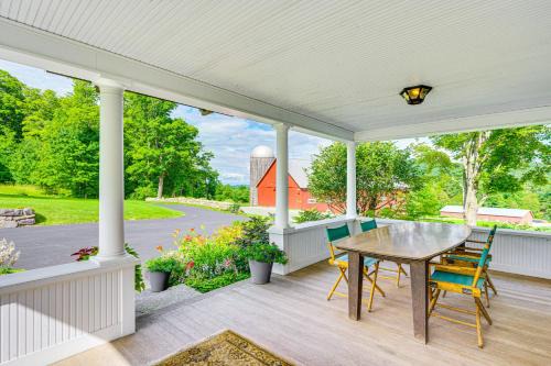 Lyndon Center House | Idyllic Vermont Farmhouse Mtn Views on 200 Acres!