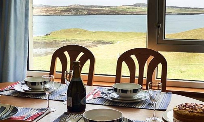 Lewis and Harris House | Idyllically located bungalow, beautiful view 20 mls from Stornoway Isle of Lewis