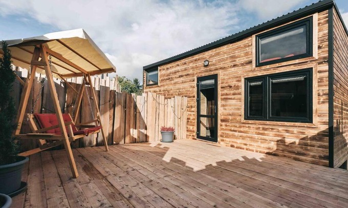 Loebau Apartment | Idyllisches Tiny House II mit Sauna