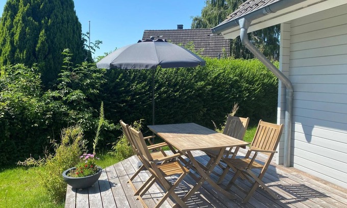 Niesgrau House | If you would like to spend your time out in beautiful natural surroundings, you are in perfect hands in our new "BuchtBrise" vacation home and can enjoy your vacation in Niesgrau, on Geltinger Bay
