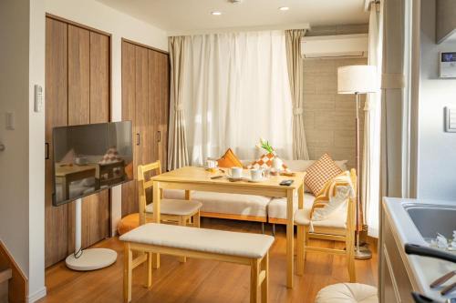 Kamiikebukuro Villa | ikebukuro three storey villa,three bedrooms,9-10 people