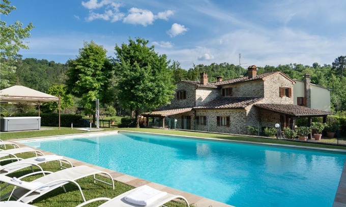 Subbiano House | Il Mulino Di Vogognano - Subbiano, Private Pool, Jacuzzi, Wifi, Tuscany