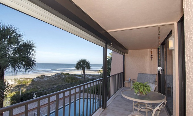 Indian Rocks Beach Condo | Immaculate Upscale Classy - Just Remodeled Direct Gulf Front 2BR/BA Paradise
